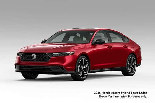 New 2026 Honda Accord Hybrid Sedan
