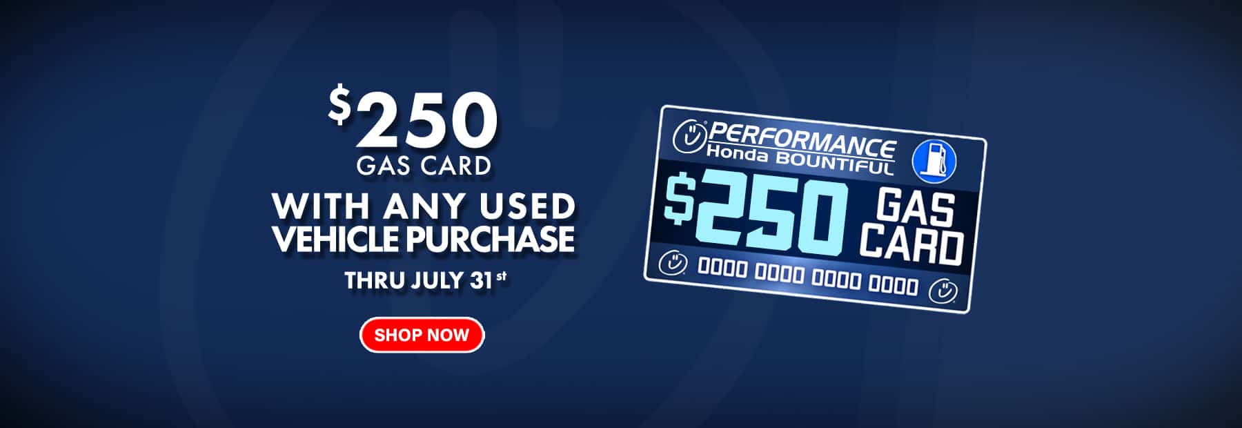 Gas Card Offer