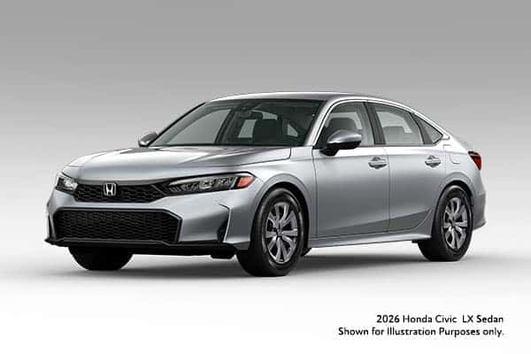 New 2026 Honda Civic LX Sedan
