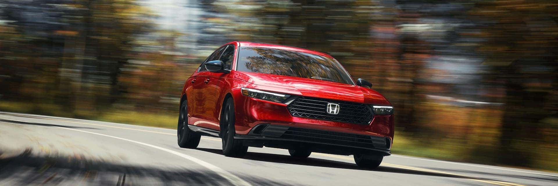 2025 honda accord driving on road