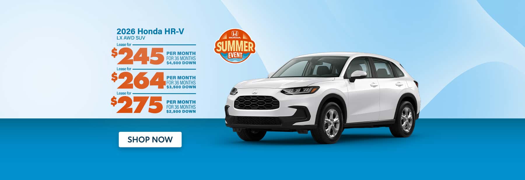 HR-V Offer