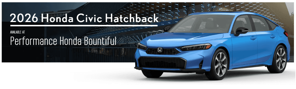 2026 Honda Civic Hatchback Hybrid exterior view