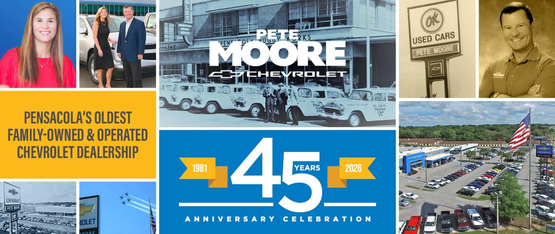 Pete Moore Chevrolet - 45 Years Anniversary Celebration