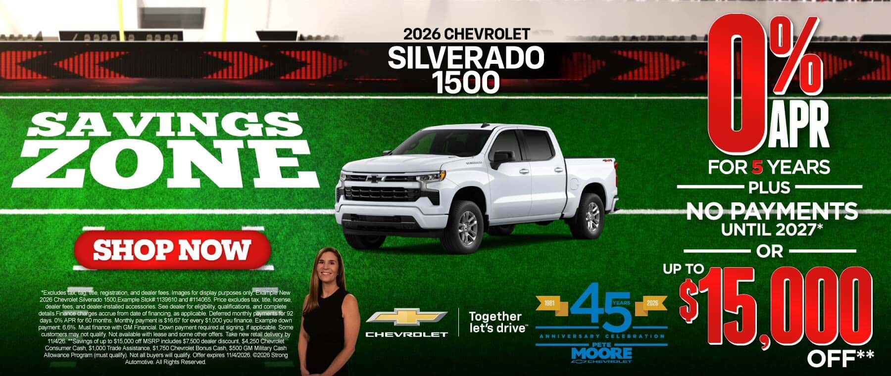 2026 CHEVROLET SILVERADO 1500