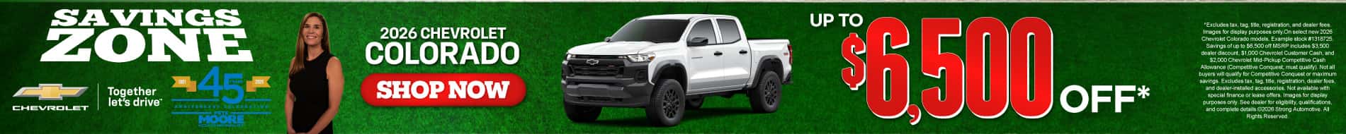 2026 Chevrolet Colorado 
