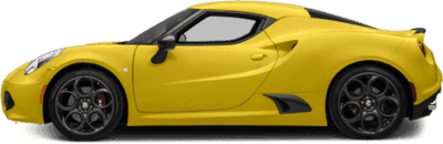 4c-coupe yellow sideview