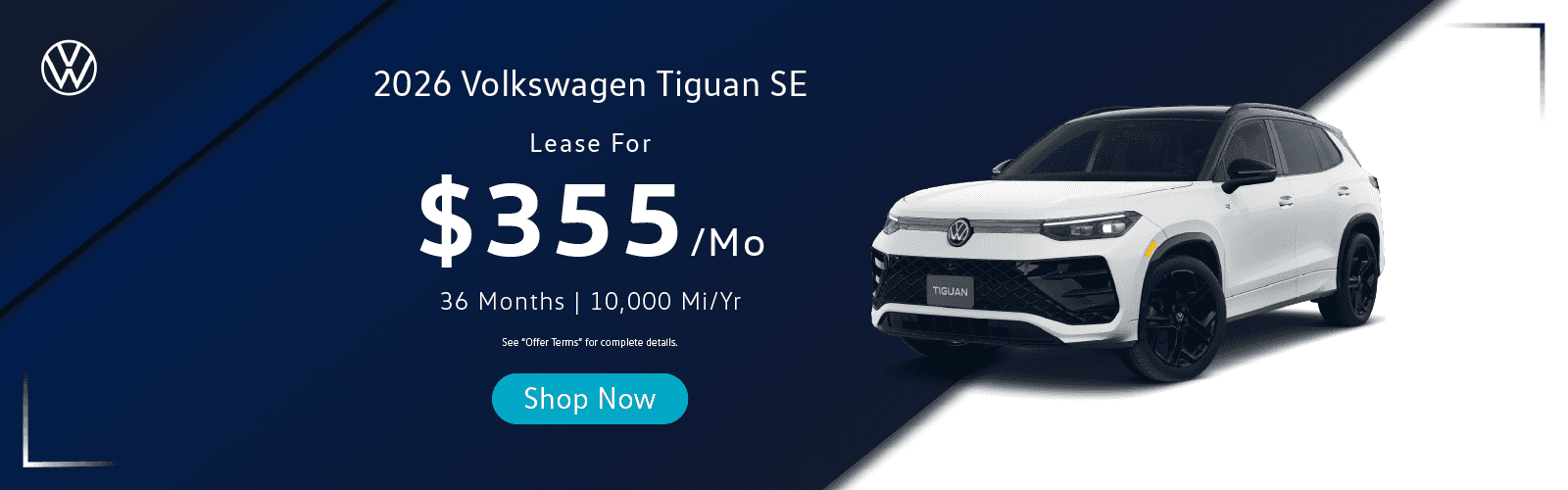 $355/month lease for 36 months
