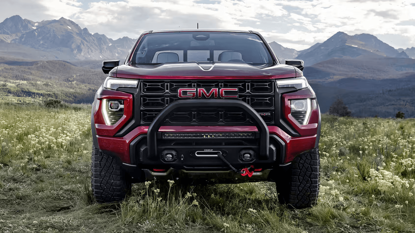 2026 GMC Canyon parked outdoors front view