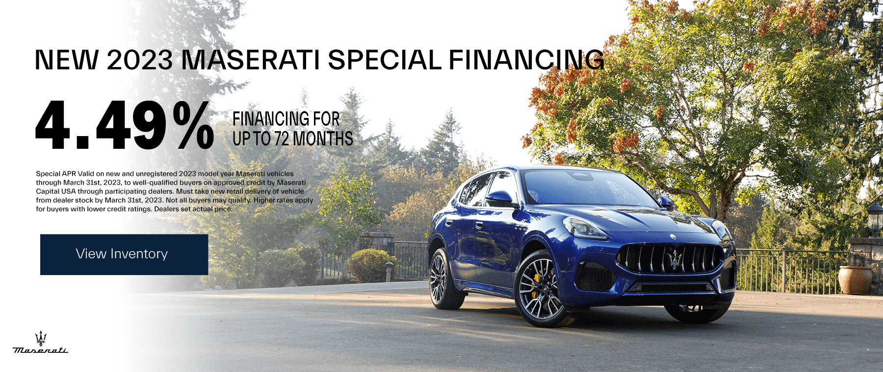 March 1800 x 760 Financing