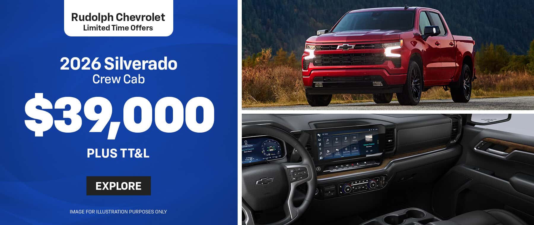 New & Used Chevys in El Paso | Rudolph Chevrolet
