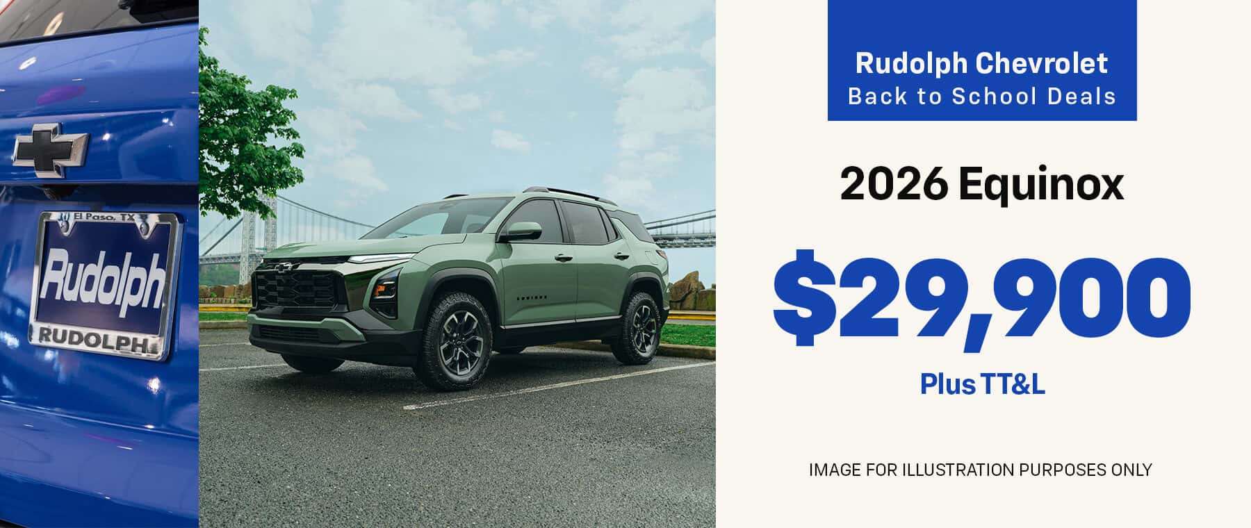 Chevy Equinox - $29,900 + TTL