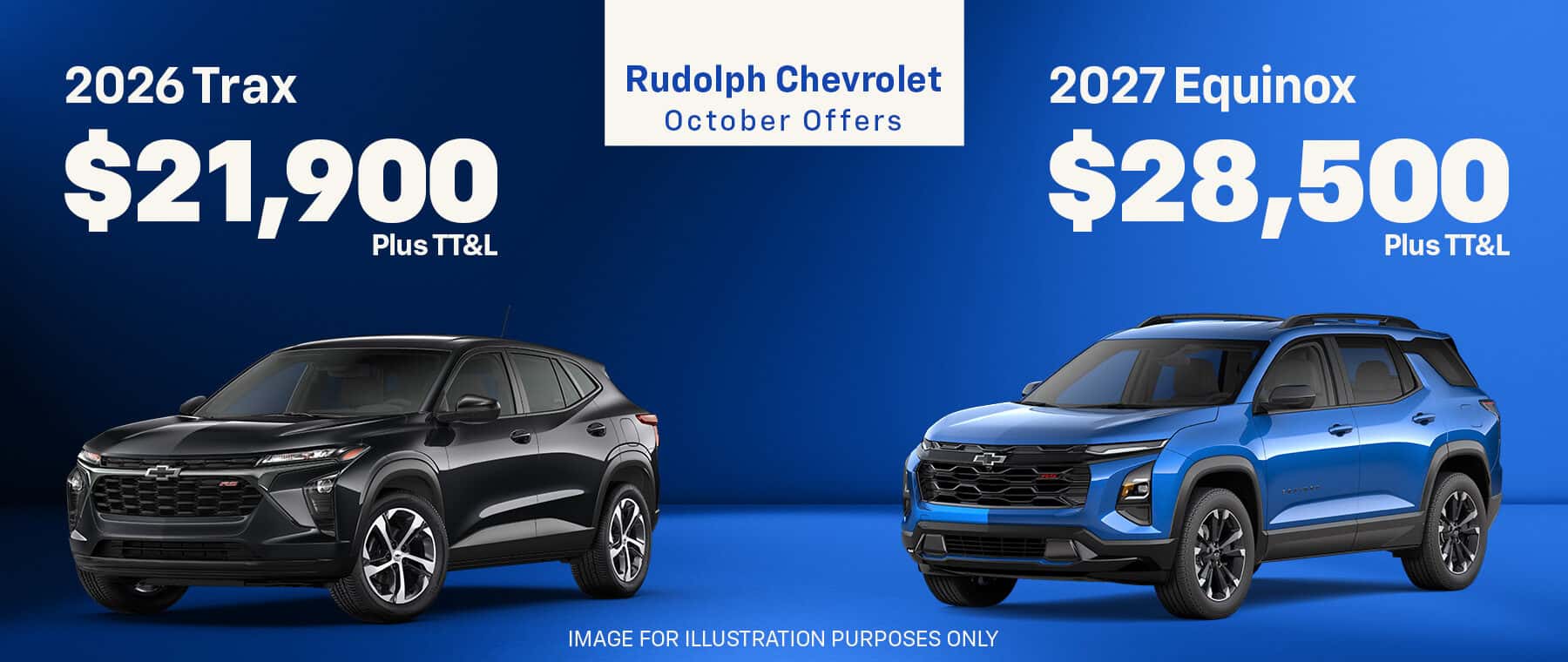 Chevy Equinox and Trax