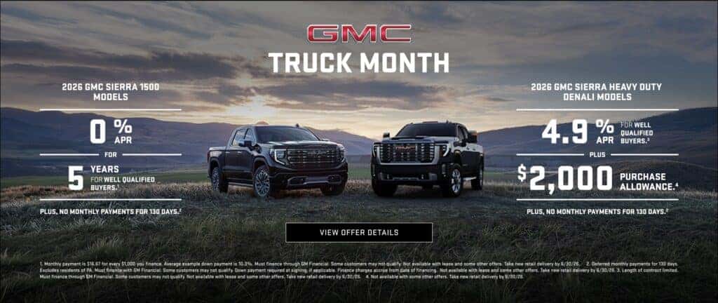 GMC Truck Month 
