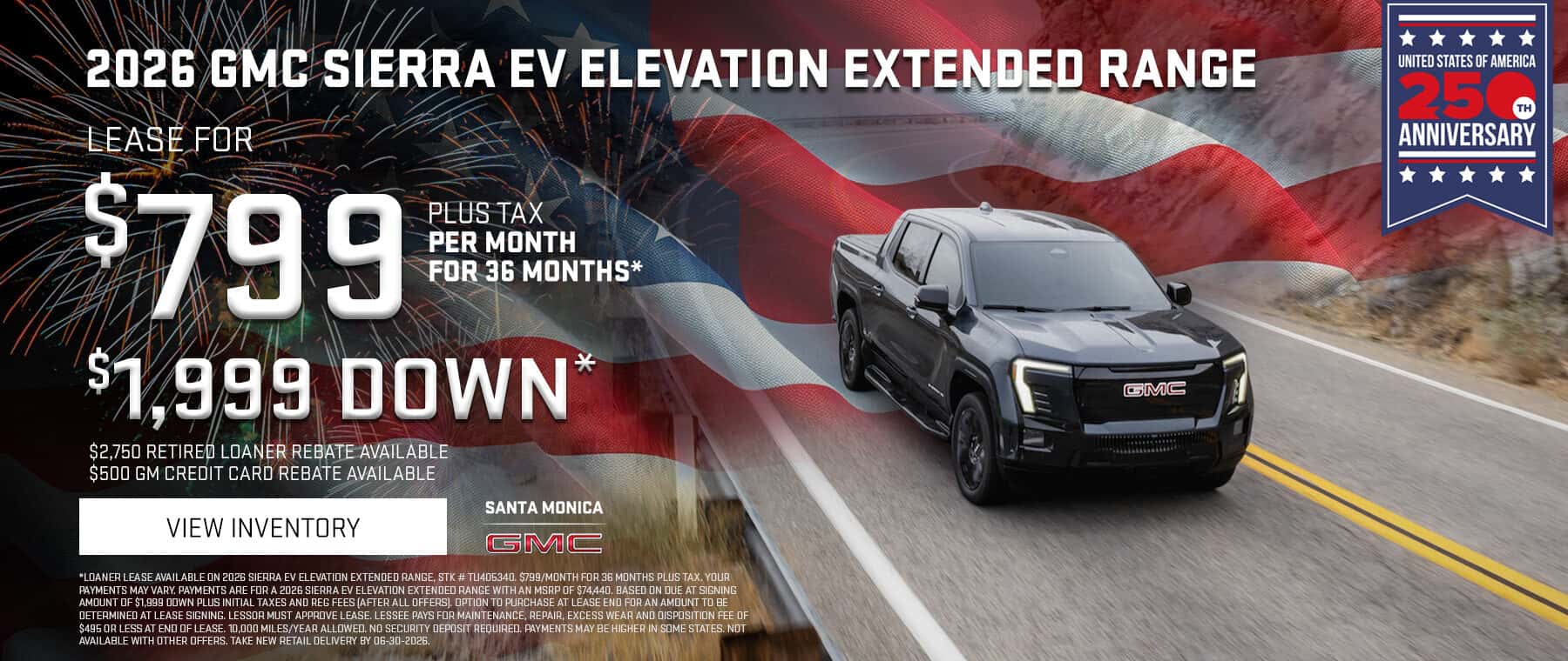 GMC SM 4th of July 2026 Home Page Mobile MY26 GMC Terrain EXP 630