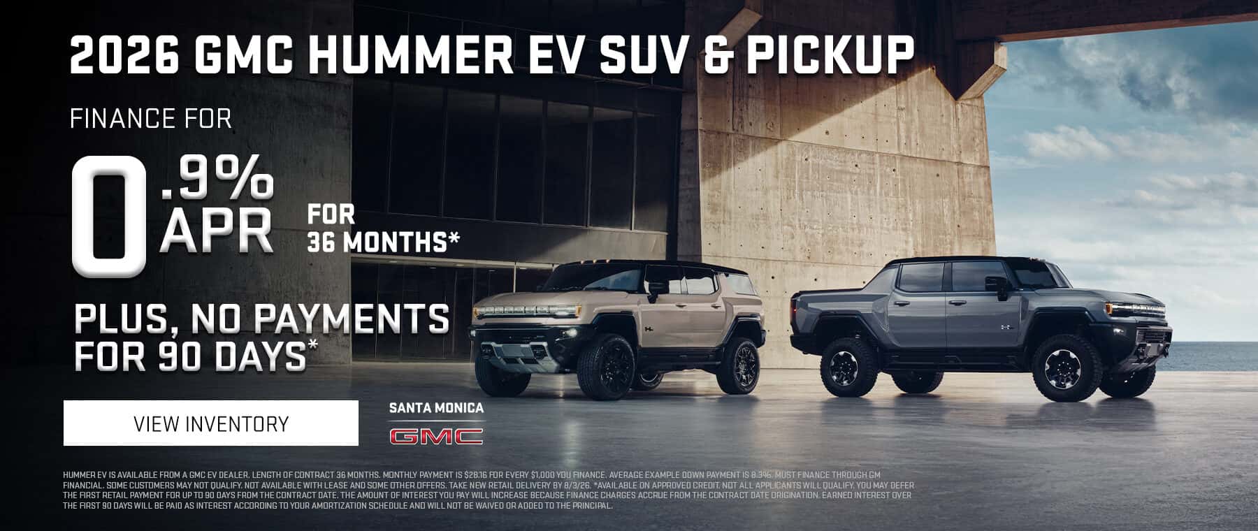 2026 GMC Hummer Santa Monica GMC