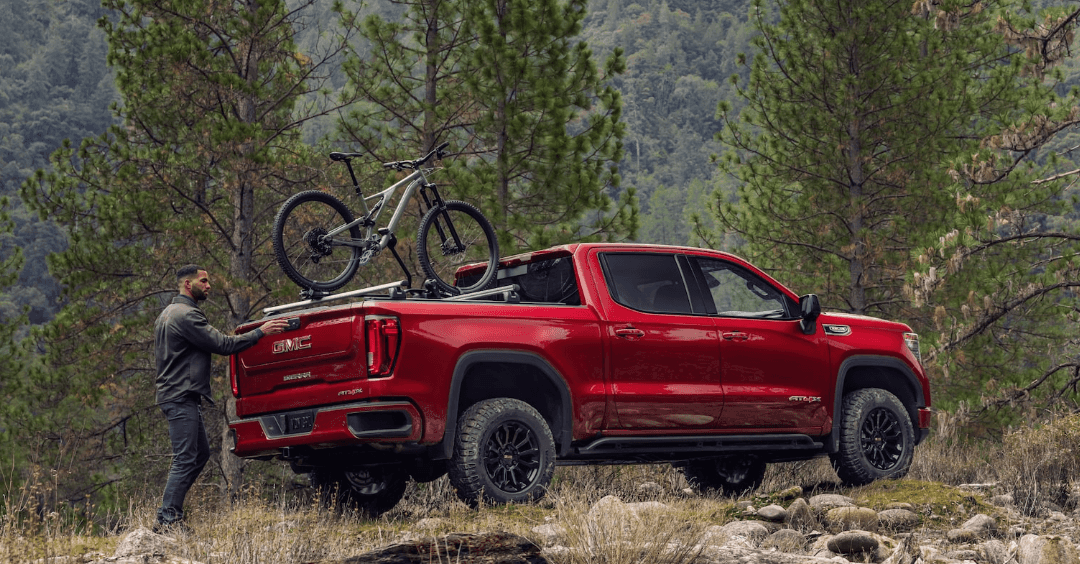 Gmc sierra bike rack hot sale