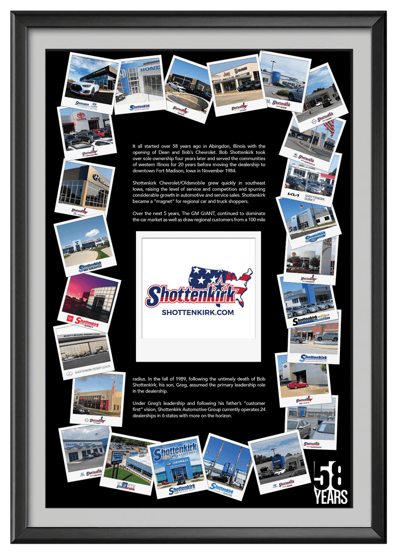 History Shottenkirk Chevrolet Buick GMC Fort Madison