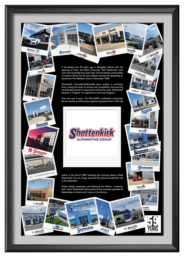 History Shottenkirk Chevrolet Buick GMC Fort Madison