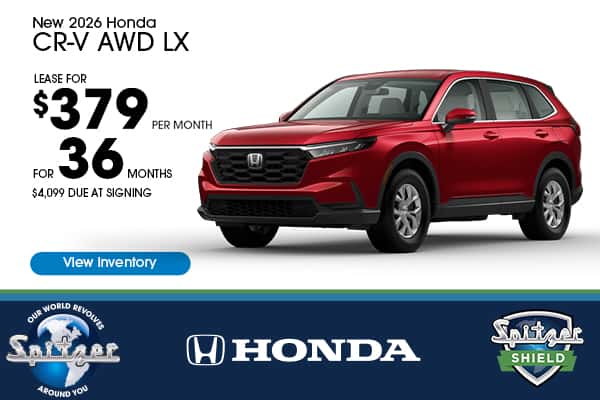 2026 Honda CR-V AWD LX - Lease for $379/mo for 36 Months