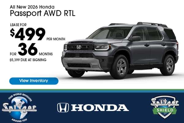 2026 Passport AWD RTL - Lease for $499/mo for 36 Months