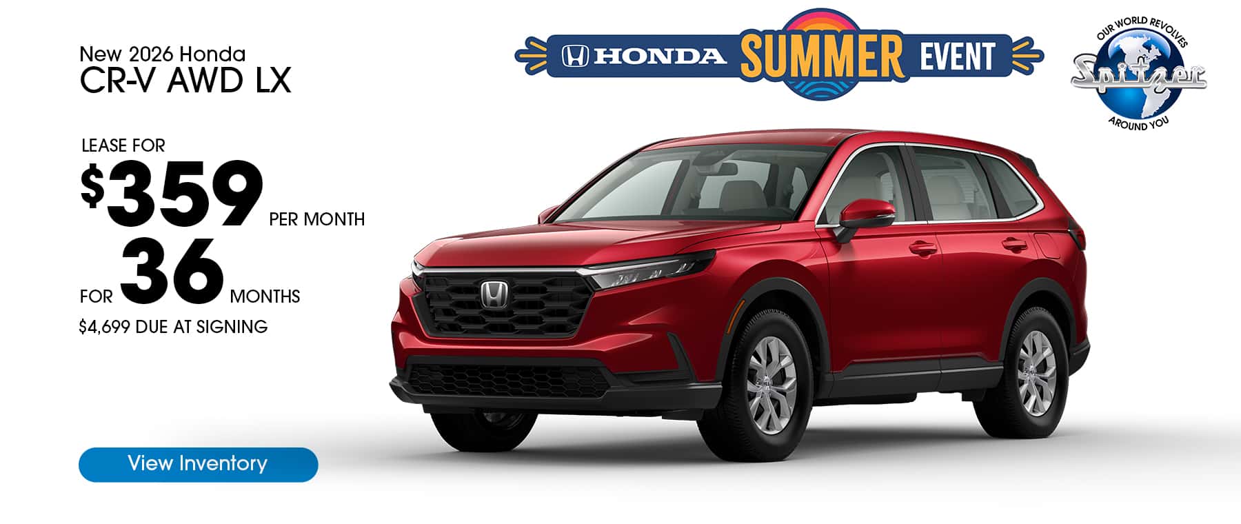 08.2025_Carrera_Lease a New 2026 Honda CR-V AWD LX for $359/mo!