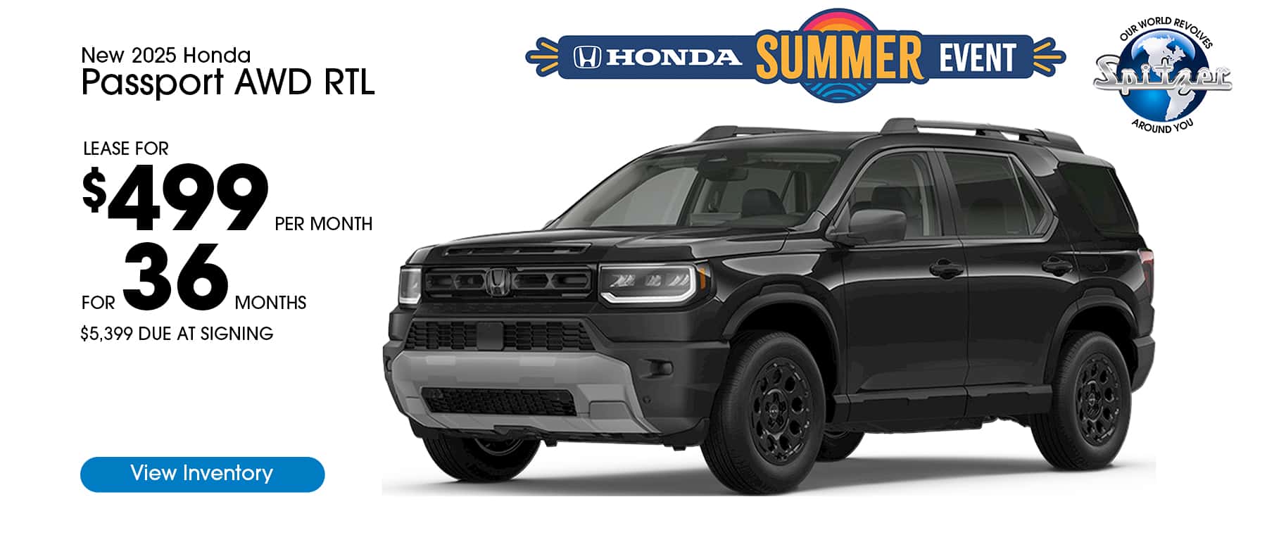 08.2025_Carrera_Lease a New 2026 Honda Passport AWD RTL for $499/mo!