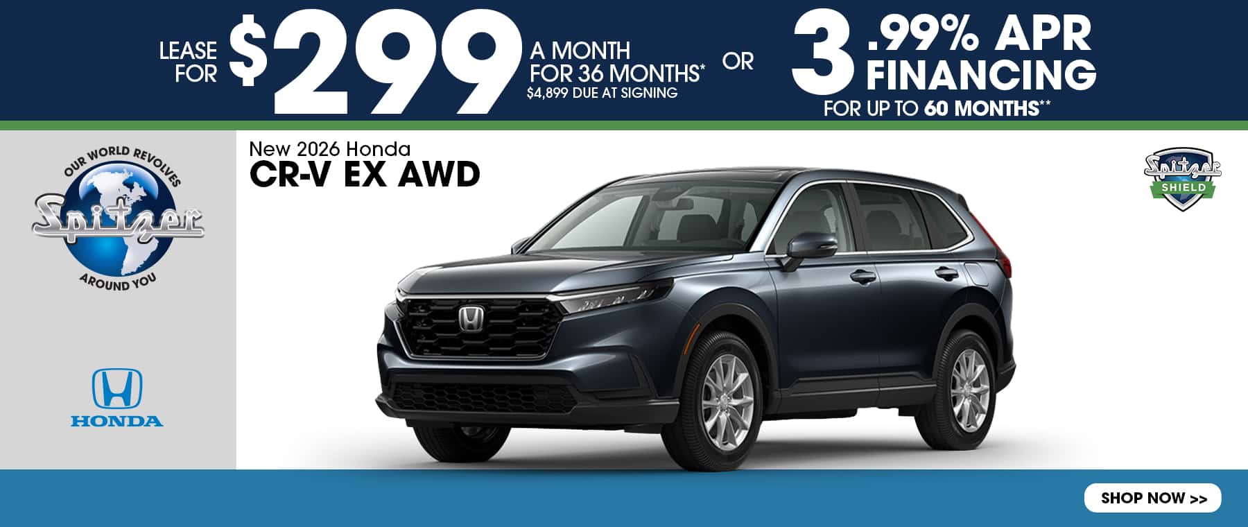 06.2026_2026 Honda CR-V_Lease for $299 for 36 mo OR 3.99% for 60 mo