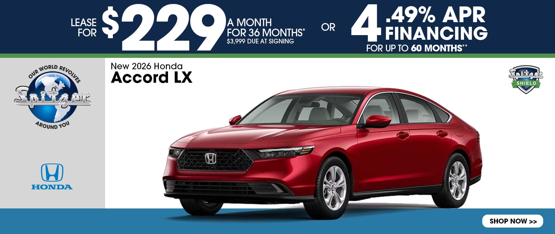 07.2026_Honda Accord_Lease for $229 for 36 mo OR 4.49% for 60 mo