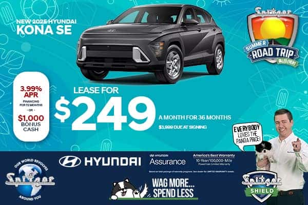 2025 Hyundai KONA SE - Lease for $249/mo for 36 Months 