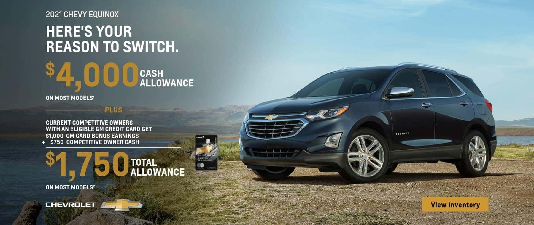 2021 Chevy Equinox offer
