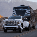 GMC 2500 Towing a camper