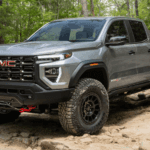 GMC Canyon Parked outside