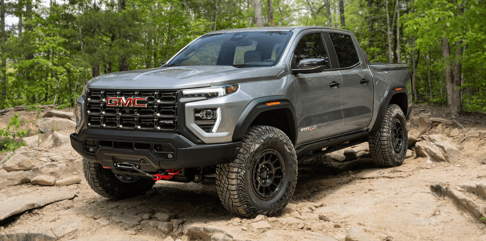 GMC Canyon Parked outside