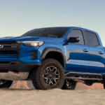 Coloardo parked in Desert