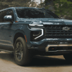 2025 Chevy Tahoe in Blue