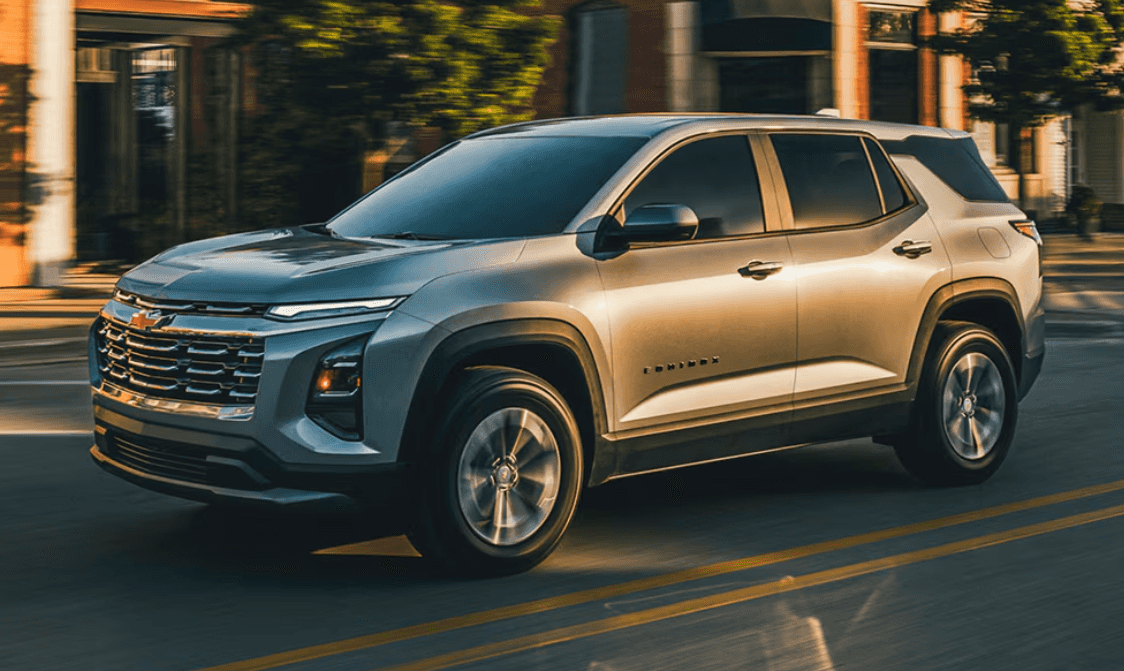 Chevy Equinox in Silver