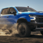 2026 Silverado in Blue
