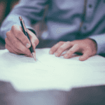 Signing Finance Papers