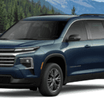 Chevrolet Traverse in Dark blue