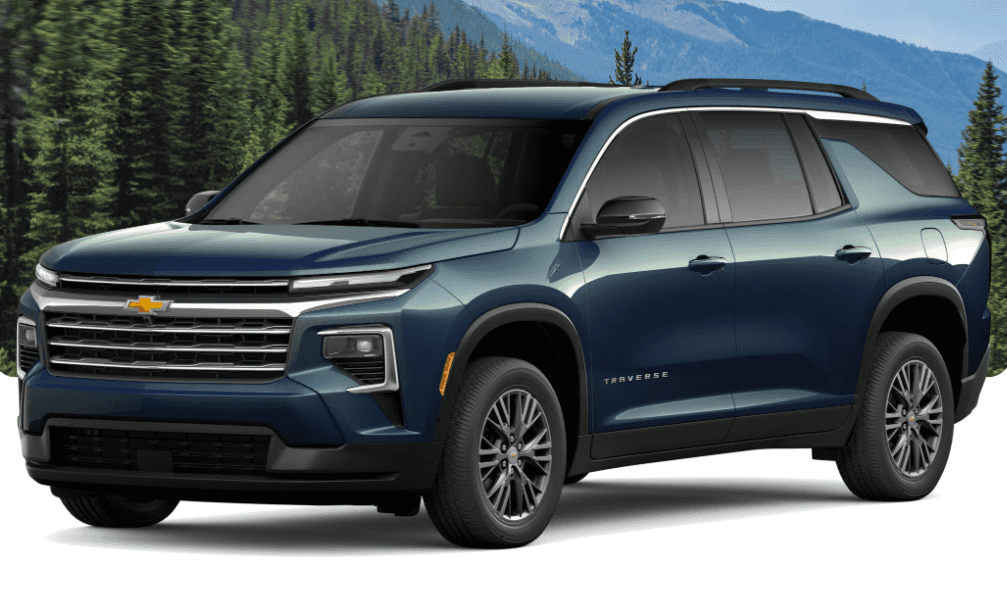 Chevrolet Traverse in Dark blue