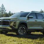 2026 Chevy Equinox parking outdoor