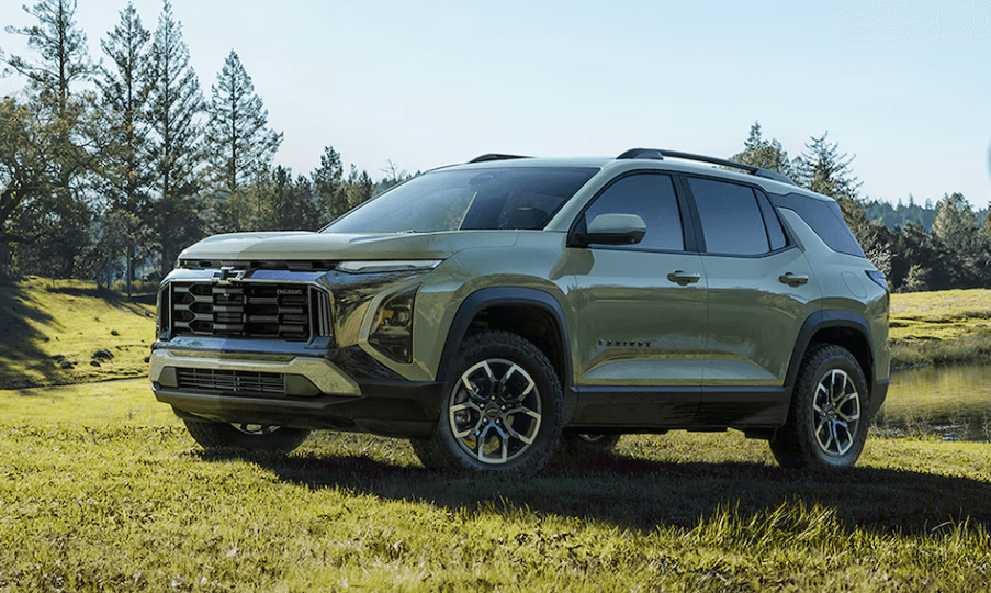 2026 Chevy Equinox parking outdoor