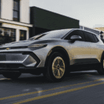 2026 Equinox EV running on street