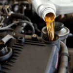Car engine oil change