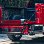 Chevrolet Silverado pickup with open Multi-Flex tailgate