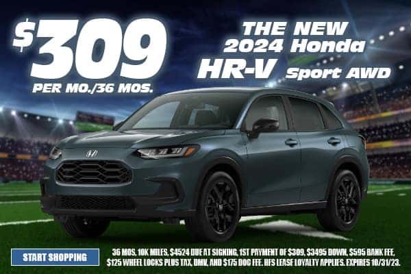 Lease a 2024 Honda HR-V SPORT AWD