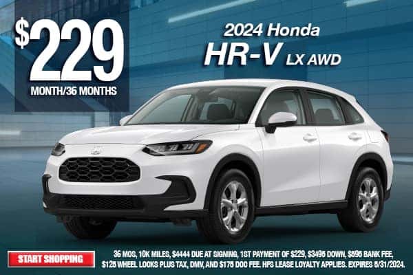 Lease a 2023 Honda HR-V LX AWD