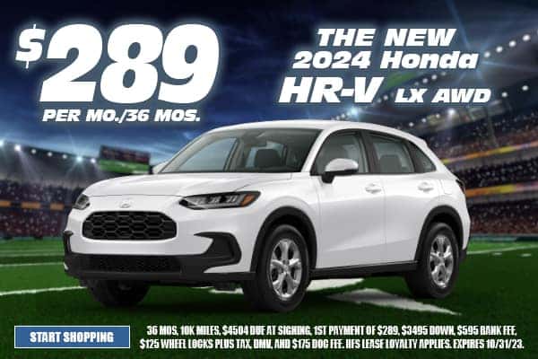Lease a 2024 Honda HR-V LX AWD