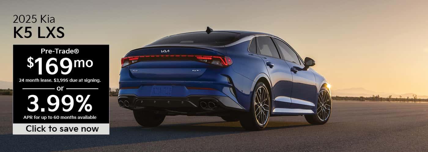 2025 Kia K5 April 2025 Special Banner