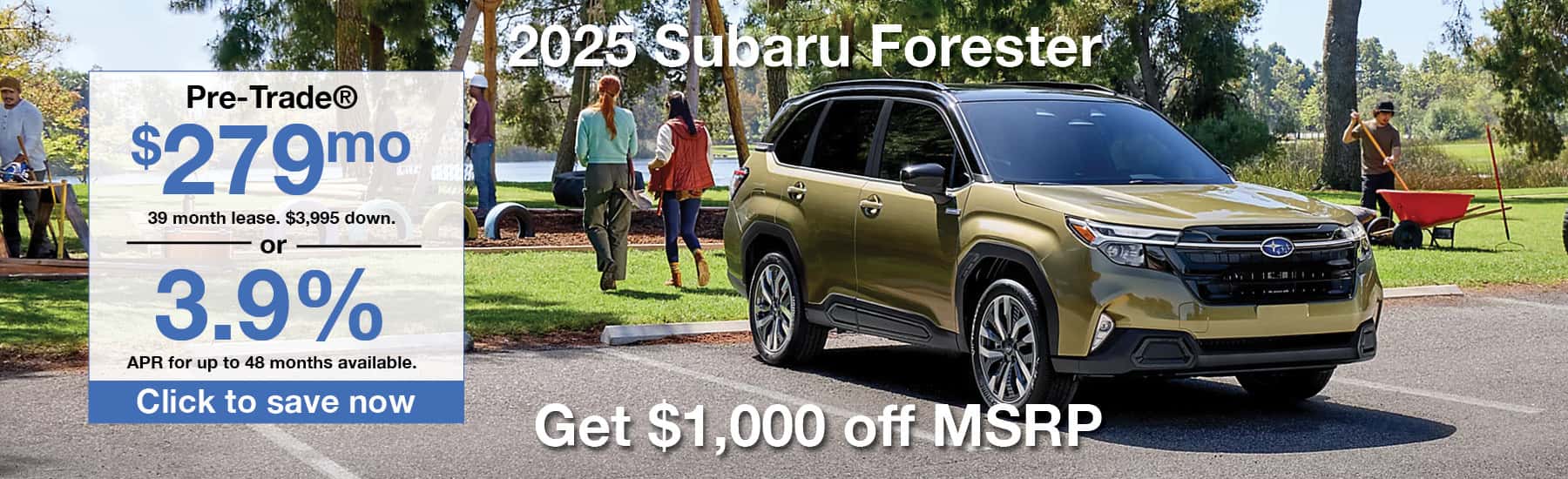 Subaru Forester August 2025 Special